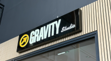 Gravity Studio Illuminated Lightbox Sign