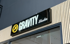 Gravity Studio Illuminated Lightbox Sign